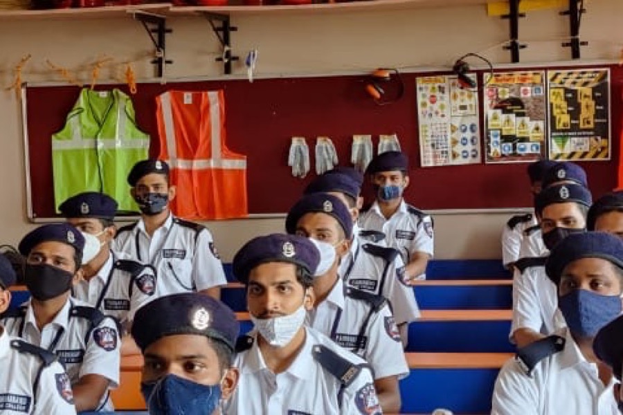 Safety training classroom